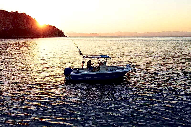 Fethiye Fishing Charter Sunset